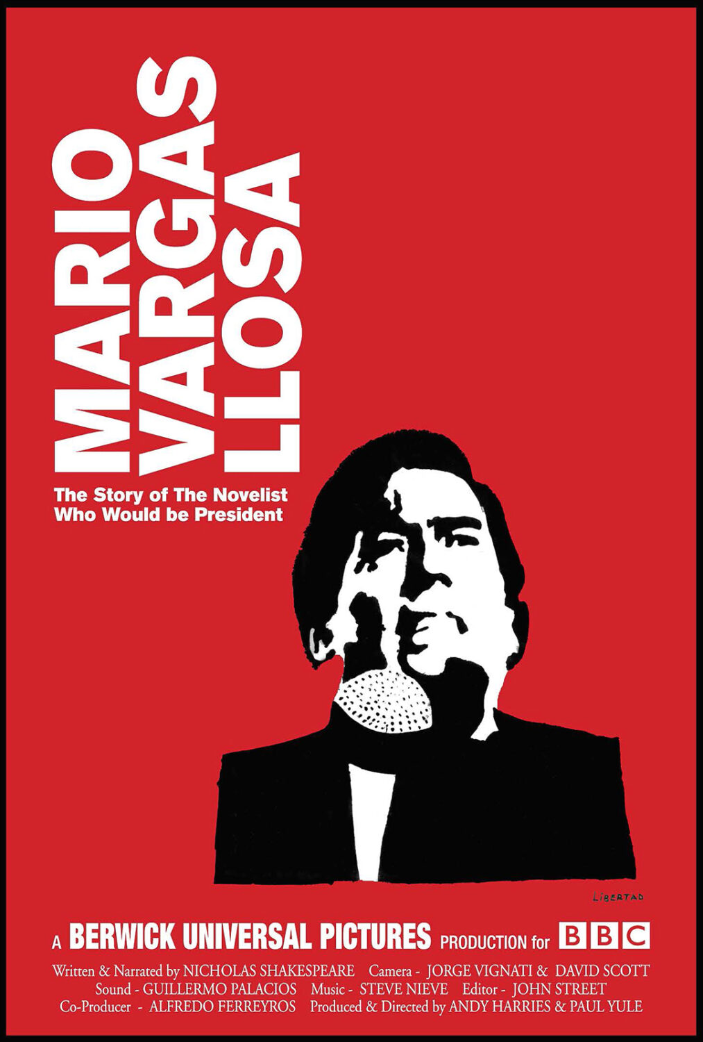 Poster of "Mario Vargas Llosa" film